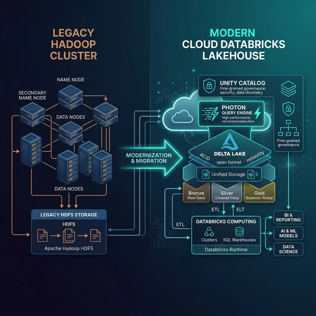 Enterprise Databricks and Microsoft Fabric Lakehouse Architecture