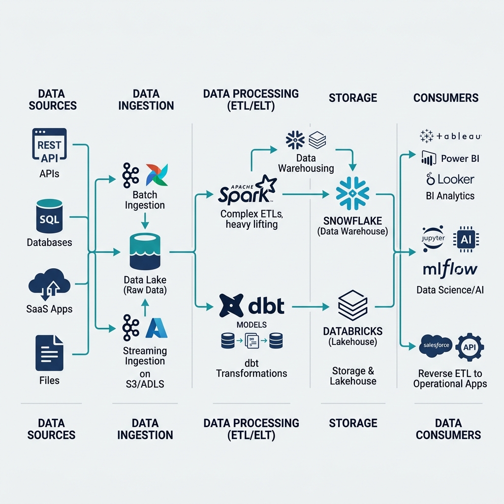 Enterprise Data Architecture Concept